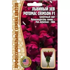 Львиный  Зев  POTOMAC CRIMSON F1 5 шт РЕДКИЕ СЕМЕНА