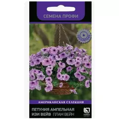 Петуния ампельная Изи Вейв F1 Плам Вейн F1 5 шт ПОИСК