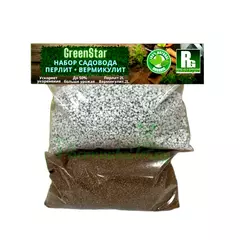 GREENSTAR Набор садовода перлит + вермикулит 2+2 л
