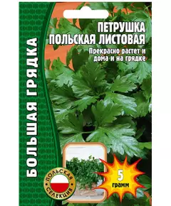 Петрушка листовая польская 5 г РЕДКИЕ СЕМЕНА