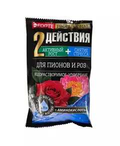 BONA FORTE Бона Форте для Пионов и Роз удобрение с аминокислотами 100 г