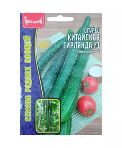 Огурец Китайская Гирлянда самоопыляемый 6 шт РЕДКИЕ СЕМЕНА