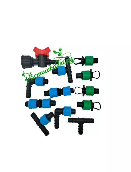 Набор капельного полива GN-001N для теплицы 4*6