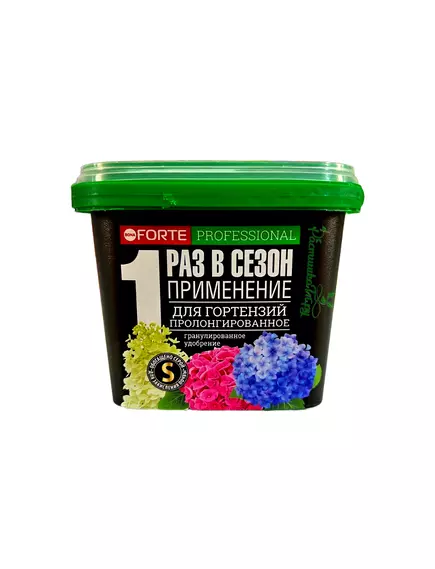 BONA FORTE Бона Форте Удобрение для Гортензий гранулированное пролонгированное с биодоступным кремнием 1 л